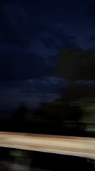 Dark clouds captured on video near Sveti Stefan, Montenegro