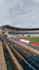 Soccer Match Documented at Estadio Cachamay, Ciudad Guayana