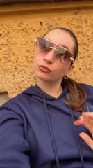 Woman documents morning selfie session near Sofia architectural landmarks