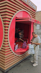 Early morning street life documented across Moscow neighborhoods