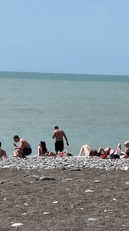 Ordinary moments captured across Batumi's beaches and promenade