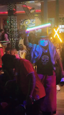 Live band performance draws crowds at Obosi nightclub venue