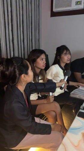 Karaoke session in a Davao City venue, June 2026