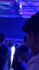 Late-night music event draws crowds to industrial venue in Bragança