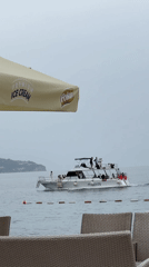 Passenger boat 'Odyssey' spotted with tourists near Budva waters