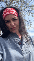 Woman Records Multiple Selfie Videos in Кемуль, Russia