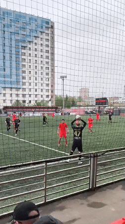 Leon Liga B football match played in Khimki