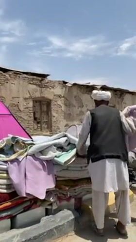 Morning market life unfolds across Kandahar streets