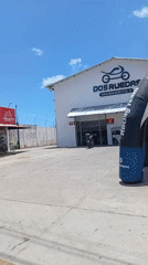 Motorcycle dealership 'Dos Ruedas' observed in Altagracia, Venezuela