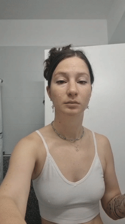 Woman's early morning routine documented in Ramat Gan apartment
