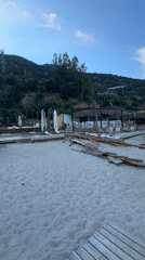 Early morning coastal scenes documented in Fethiye, Turkey