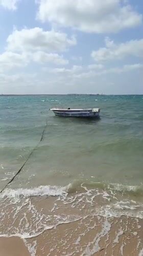Small boats and coastal life observed at Villa Marina
