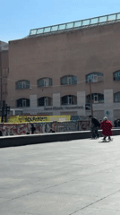 Skateboarders practice tricks across Barcelona public spaces Saturday afternoon