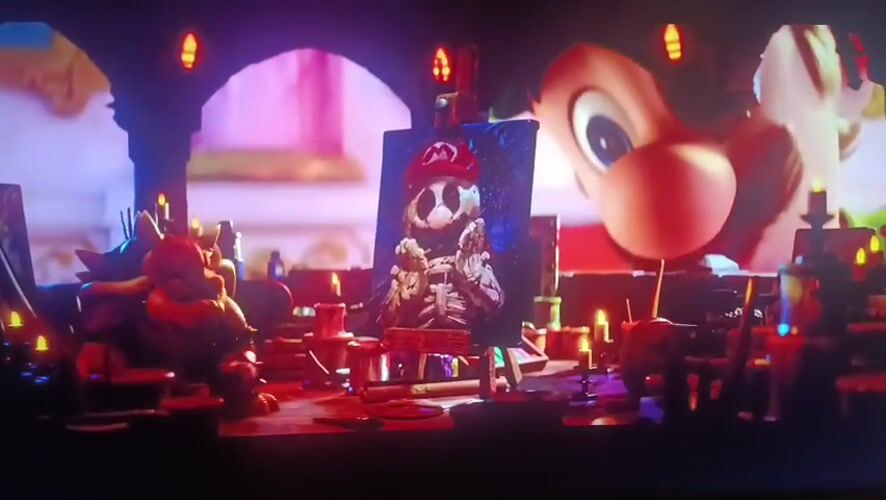 Venezuelan resident documents dinner and animated movie viewing session