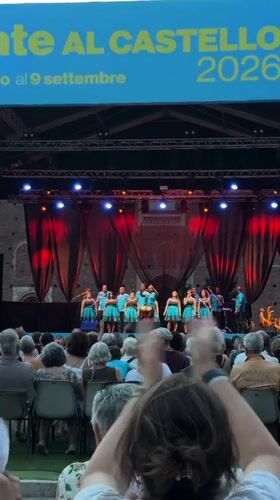Choir and drum performance kicks off Estate al Castello 2026