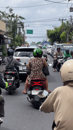 Morning street life documented across North Kuta and Denpasar Barat