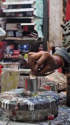 Paint mixing and dispensing at Kulang shop