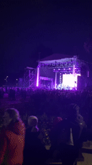 Big outdoor concert lights up Warsaw on a September night