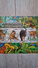 Tropical stamp collection documented in Bulgaria early morning hours