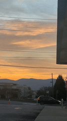Sunset documented across multiple Newburgh locations