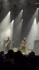 Band performs live concert with merchandise in Muntinlupa, Philippines