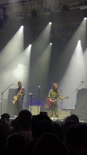Band performs live concert with merchandise in Muntinlupa, Philippines