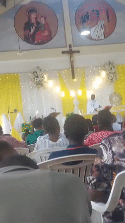 Catholic Mass Held at Tegeta Church in Dar es Salaam