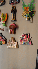 Tallinn resident documents home magnets and garden decorations