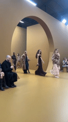 Paris fashion show and daily life moments captured Monday morning