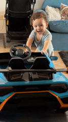 Birthday party in Sharm El Sheikh with a blue toy car
