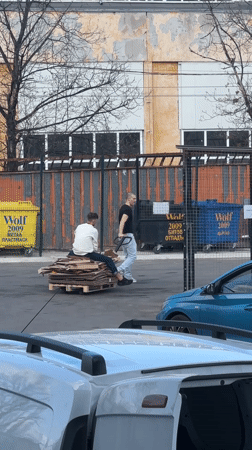 Everyday moments captured in Sofia industrial area