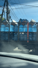 Morning commercial activity observed in Kuta Selatan streets