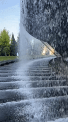 Afternoon in Krasnodar's Victory Park: fountains, sculptures, and summer crowds
