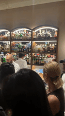 A night out at a Yerevan bar, inside and out.