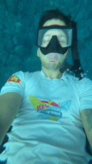 Night snorkeler spotted in TUSA gear off Nusa Penida