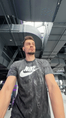 Morning gym session and parked BMW documented in Krasnoyarsk