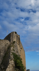 Afternoon visitors enjoy historic fortress views in Budva