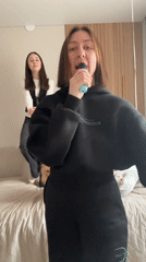 Woman documents morning routine and karaoke session in Votkinsk