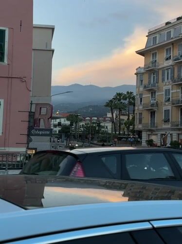 Sunset moments captured across Sanremo streets and marina