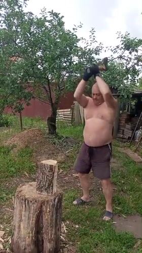 Quiet afternoon moments in Kryvyi Rih backyard