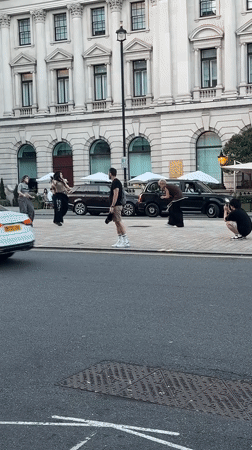 A summer evening out across central London