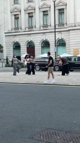 A summer evening out across central London