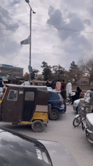 Morning traffic jam clogs Quetta intersection near IT University