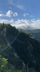 Morning mountain views documented in Aranđelovo, Bosnia and Herzegovina