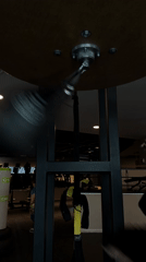 Afternoon fitness activities documented at Puebla gym facilities