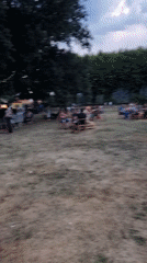 Street party in Sant Joan Les Fonts: food, DJ, and football