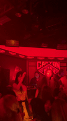 Nightlife scenes documented at Canyon Inn, Liangjiang entertainment district