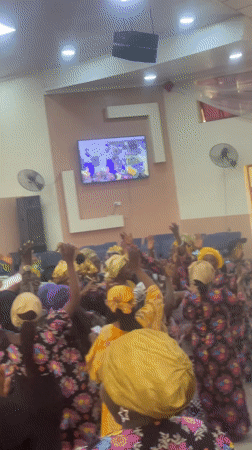 Church celebration features music, dancing in Kubwa, Nigeria