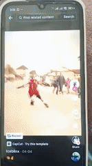 Young man creates inline skating videos in Akwanga, Nigeria