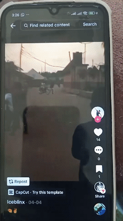 Young man creates inline skating videos in Akwanga, Nigeria